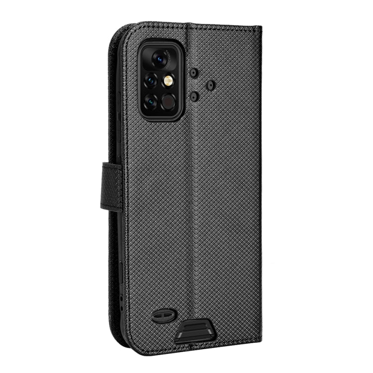 For UMIDIGI Bison Pro Diamond Texture Leather Phone Case