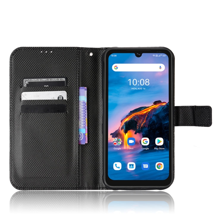 For UMIDIGI Bison Pro Diamond Texture Leather Phone Case