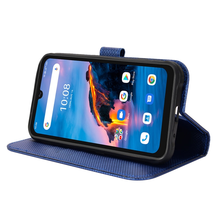 For UMIDIGI Bison Pro Diamond Texture Leather Phone Case