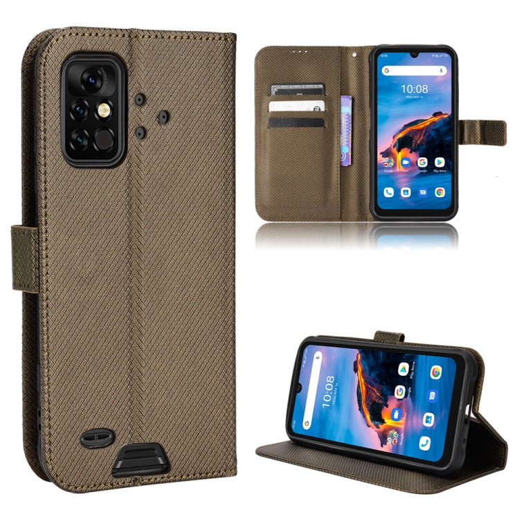 For UMIDIGI Bison Pro Diamond Texture Leather Phone Case