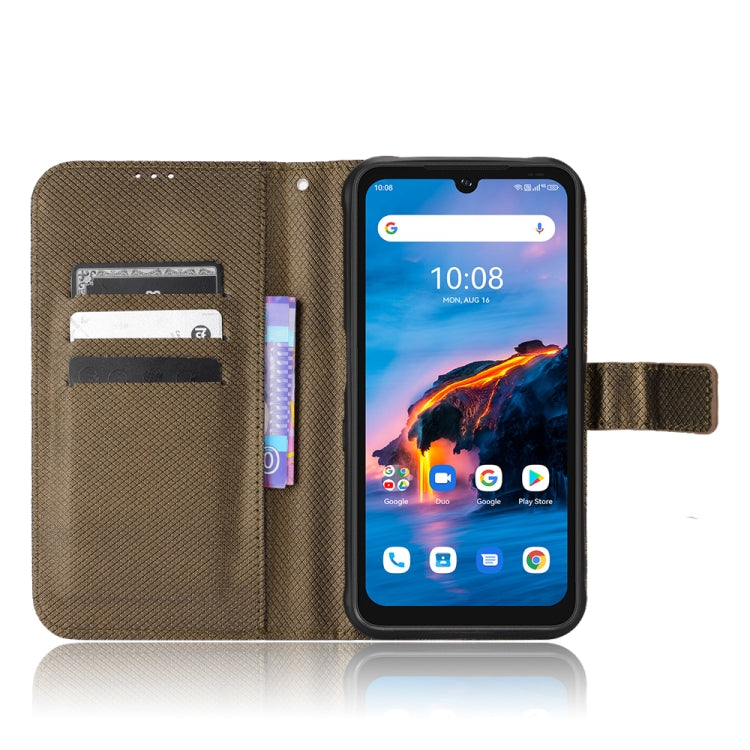 For UMIDIGI Bison Pro Diamond Texture Leather Phone Case