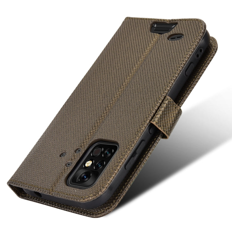 For UMIDIGI Bison Pro Diamond Texture Leather Phone Case