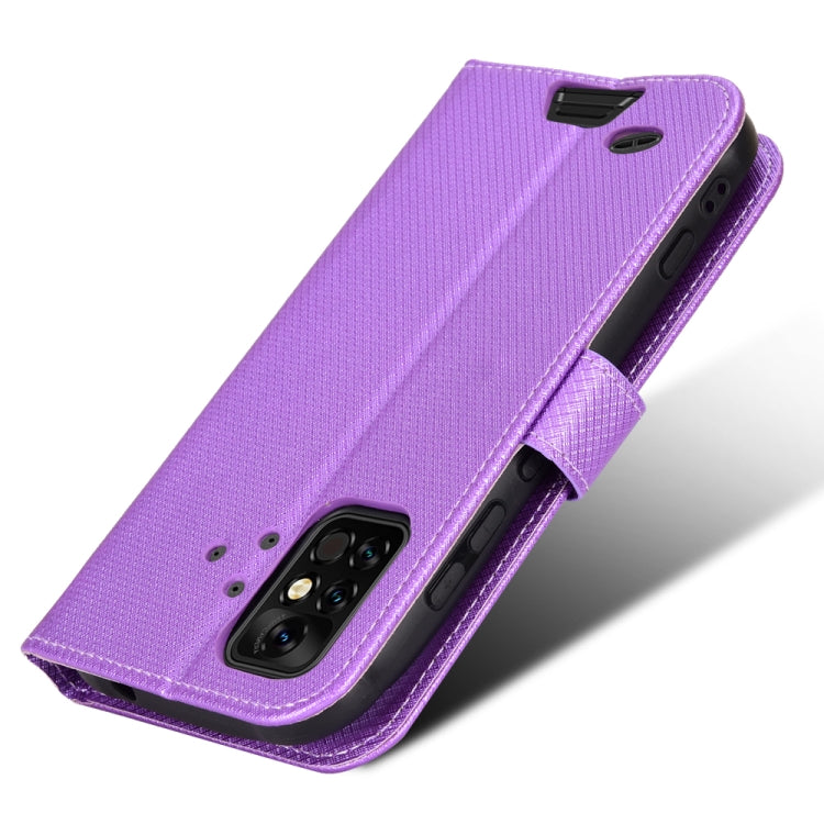 For UMIDIGI Bison Pro Diamond Texture Leather Phone Case