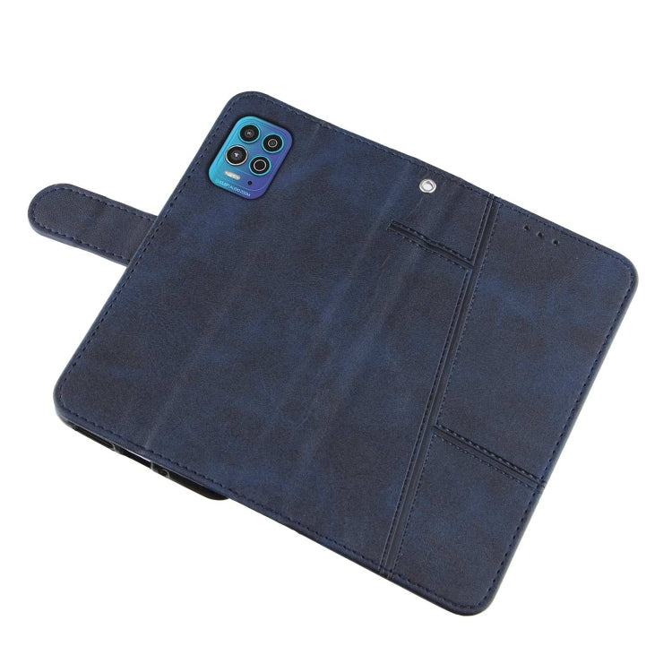 For Motorola Moto G100 / Edge S Stitching Calf Texture Buckle Leather Phone Case