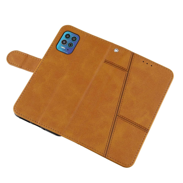 For Motorola Moto G100 / Edge S Stitching Calf Texture Buckle Leather Phone Case