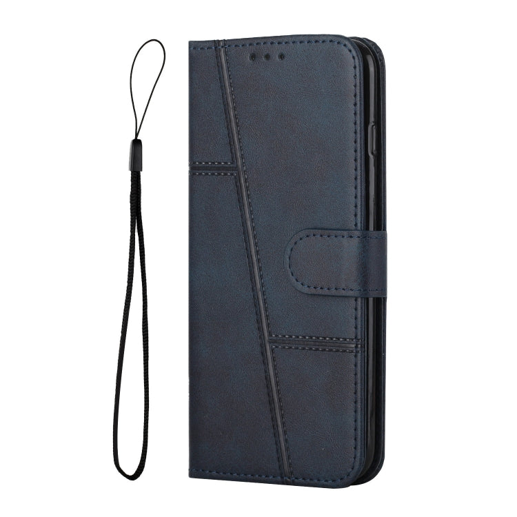 For Tecno Spark 7 Pro Stitching Calf Texture Buckle Leather Phone Case