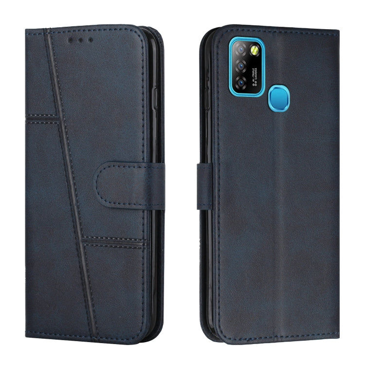 For Infinix Hot 10 Lite / Smart 5 2020 Stitching Calf Texture Buckle Leather Phone Case