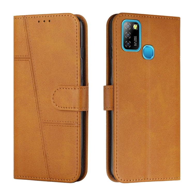 For Infinix Hot 10 Lite / Smart 5 2020 Stitching Calf Texture Buckle Leather Phone Case