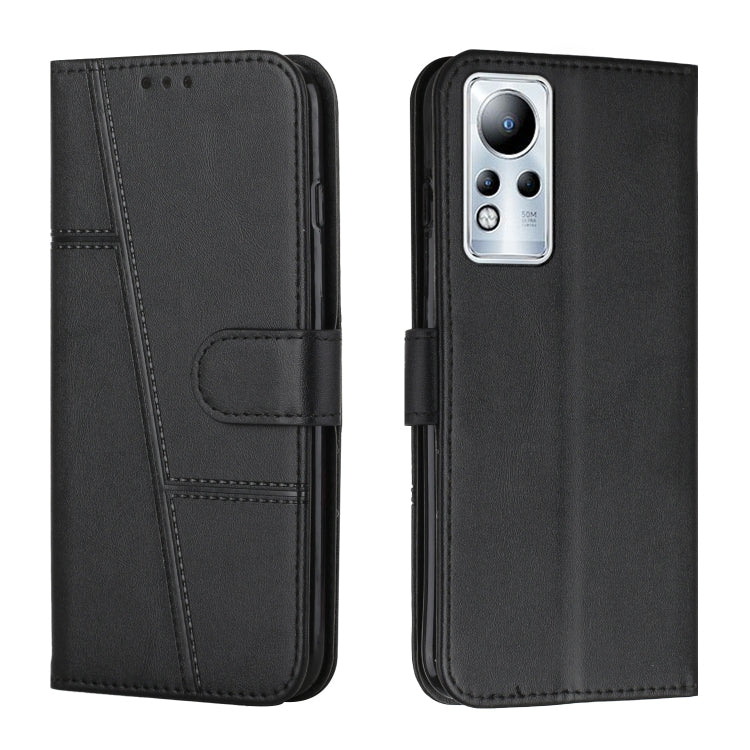 For Infinix Note 11 Stitching Calf Texture Buckle Leather Phone Case