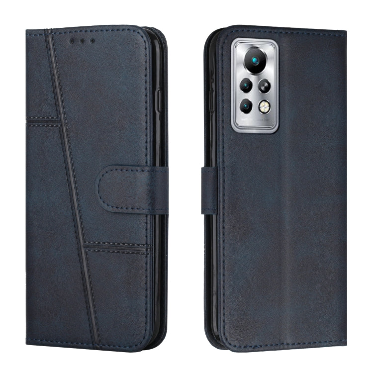 For Infinix Note 11 Pro / 11S Stitching Calf Texture Buckle Leather Phone Case
