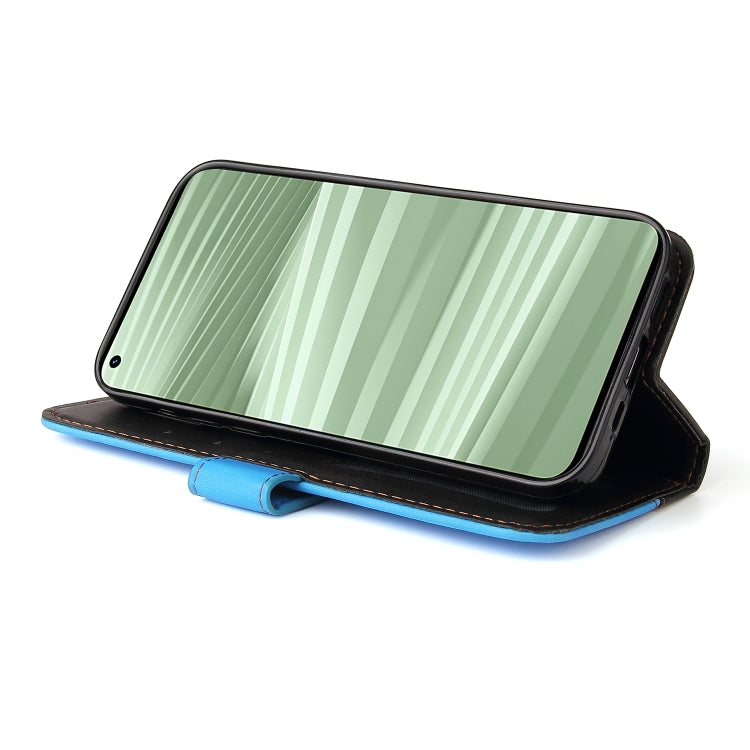 For OPPO Realme GT2 Pro Stitching-Color PU Leather Phone Case