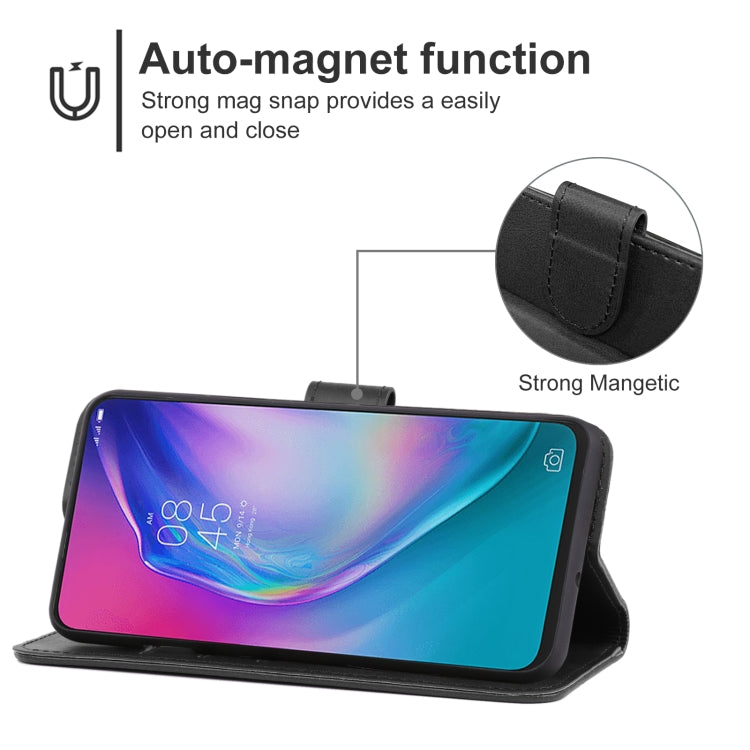 Leather Phone Case For TECNO Camon 15 Premier