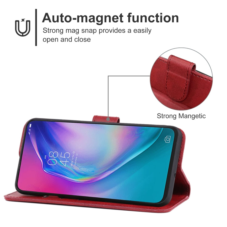 Leather Phone Case For TECNO Camon 15 Premier