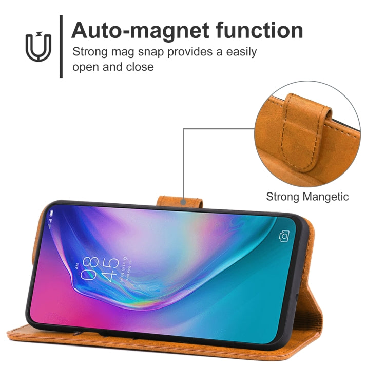 Leather Phone Case For TECNO Camon 15 Premier