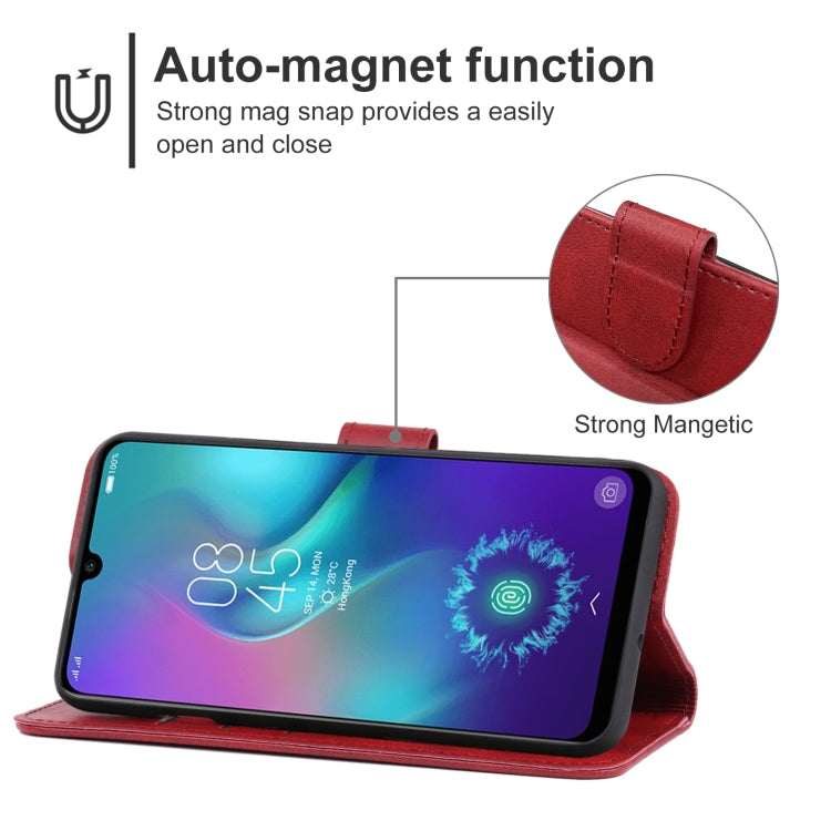 Leather Phone Case For TECNO Camon 12 Pro