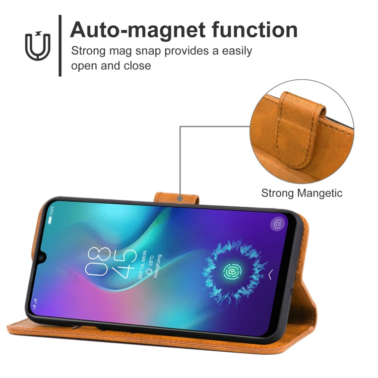 Leather Phone Case For TECNO Camon 12 Pro