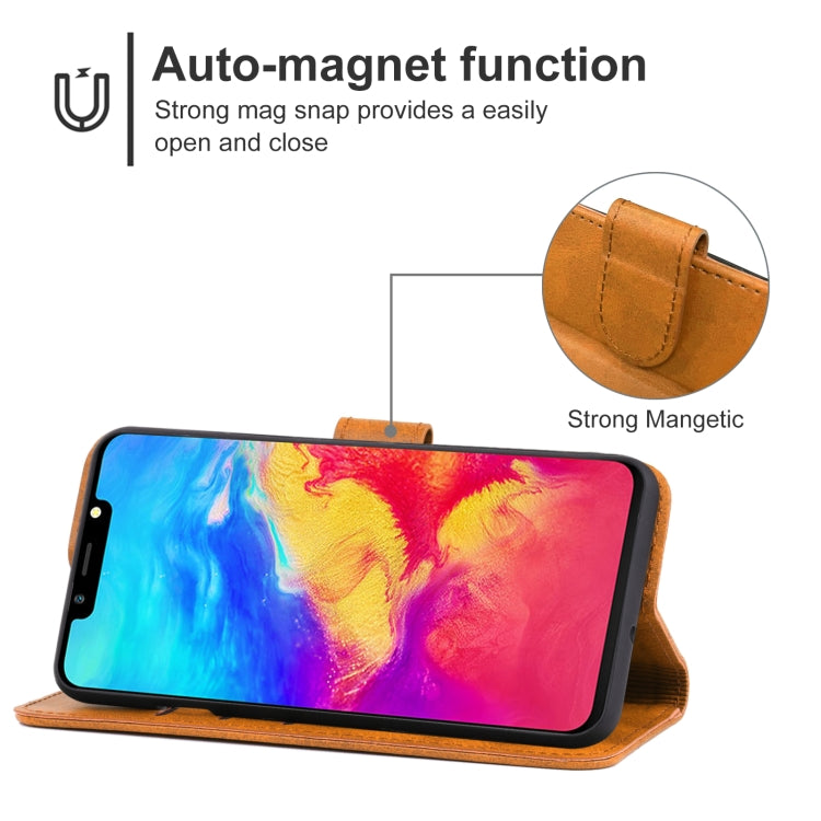 Leather Phone Case For Infinix Hot 7