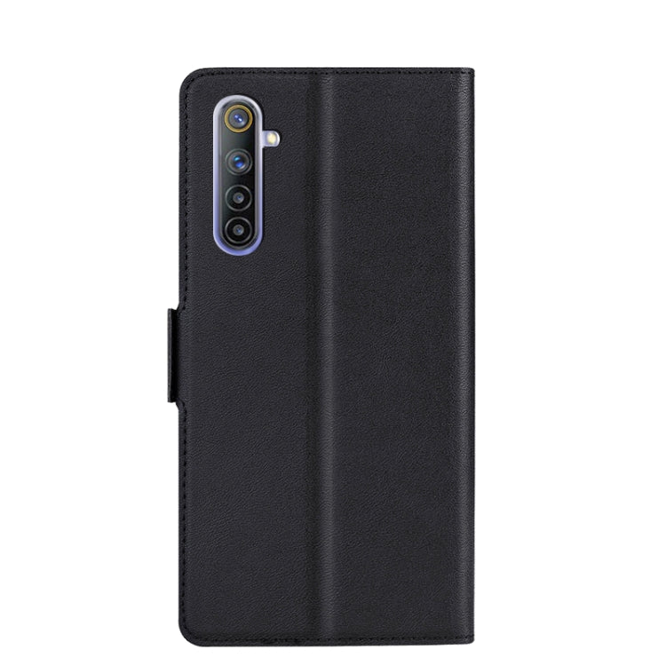 For OPPO Realme 6 Ultra-thin Voltage Side Buckle PU + TPU Leather Phone Case