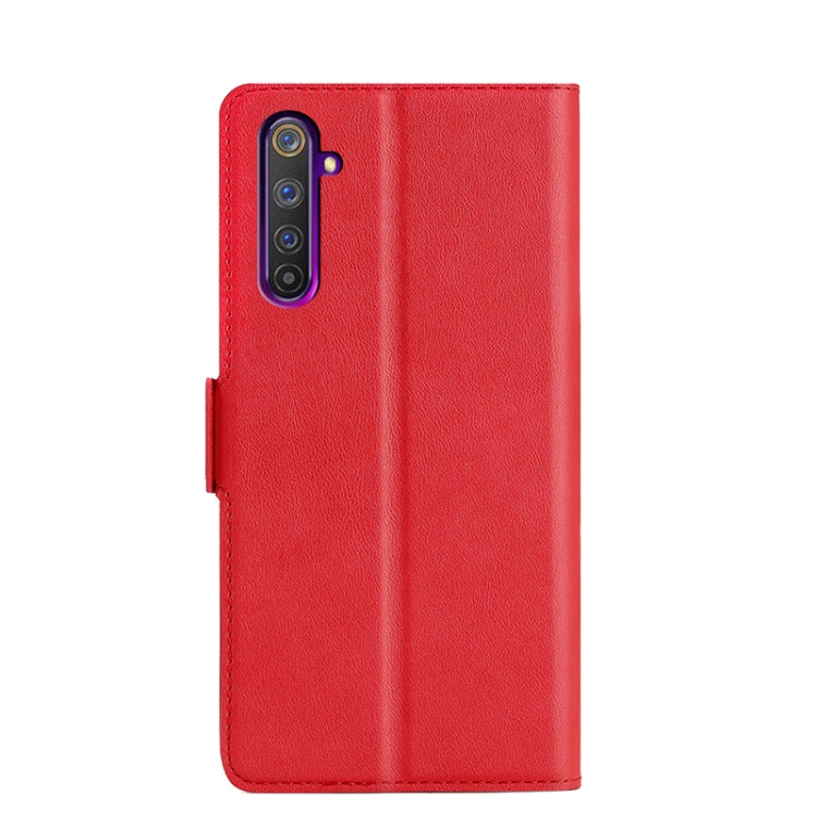 For OPPO Realme 6 Pro Ultra-thin Voltage Side Buckle PU + TPU Leather Phone Case