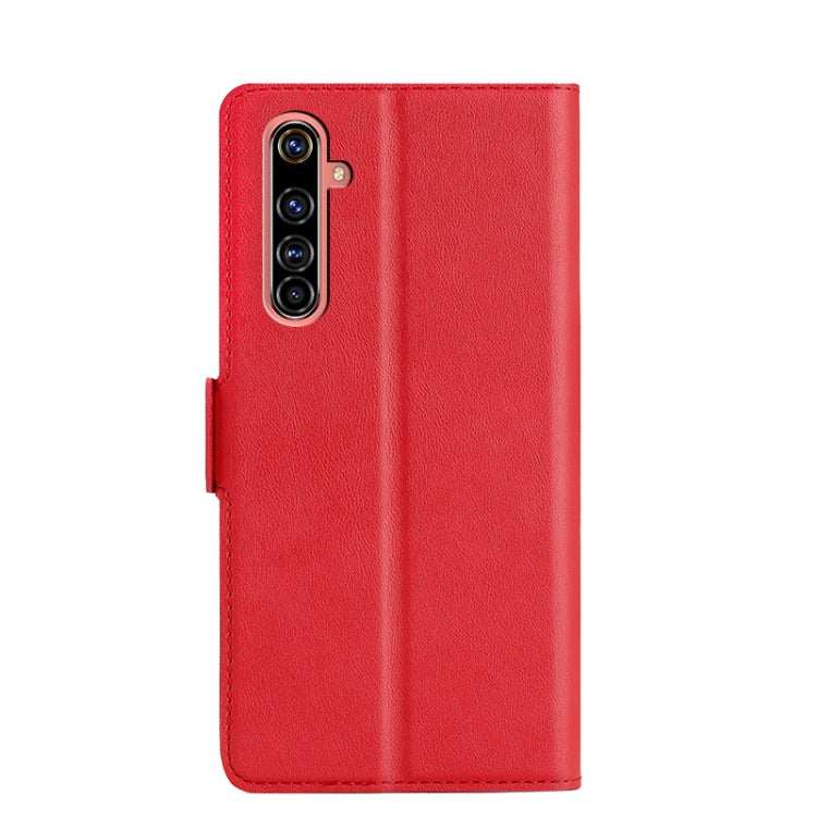For OPPO Realme X50 Pro Ultra-thin Voltage Side Buckle PU + TPU Leather Phone Case