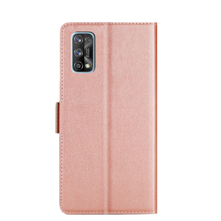 For OPPO Realme 7 Pro Ultra-thin Voltage Side Buckle PU + TPU Leather Phone Case