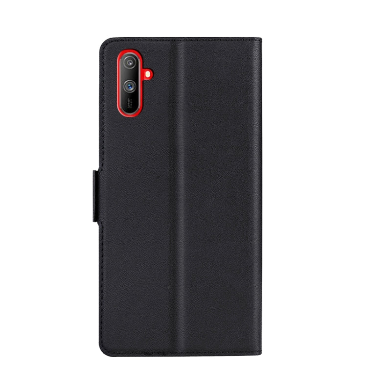 For OPPO Realme C3 without Fingerprint / C3i Ultra-thin Voltage Side Buckle PU + TPU Leather Phone Case