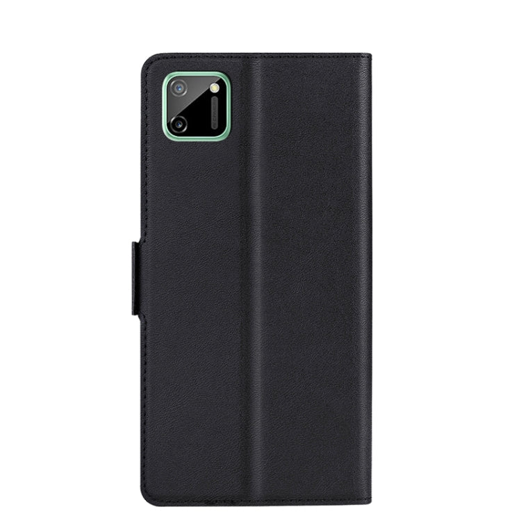For OPPO Realme C11 Ultra-thin Voltage Side Buckle PU + TPU Leather Phone Case
