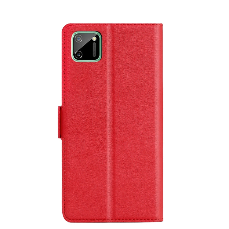 For OPPO Realme C11 Ultra-thin Voltage Side Buckle PU + TPU Leather Phone Case