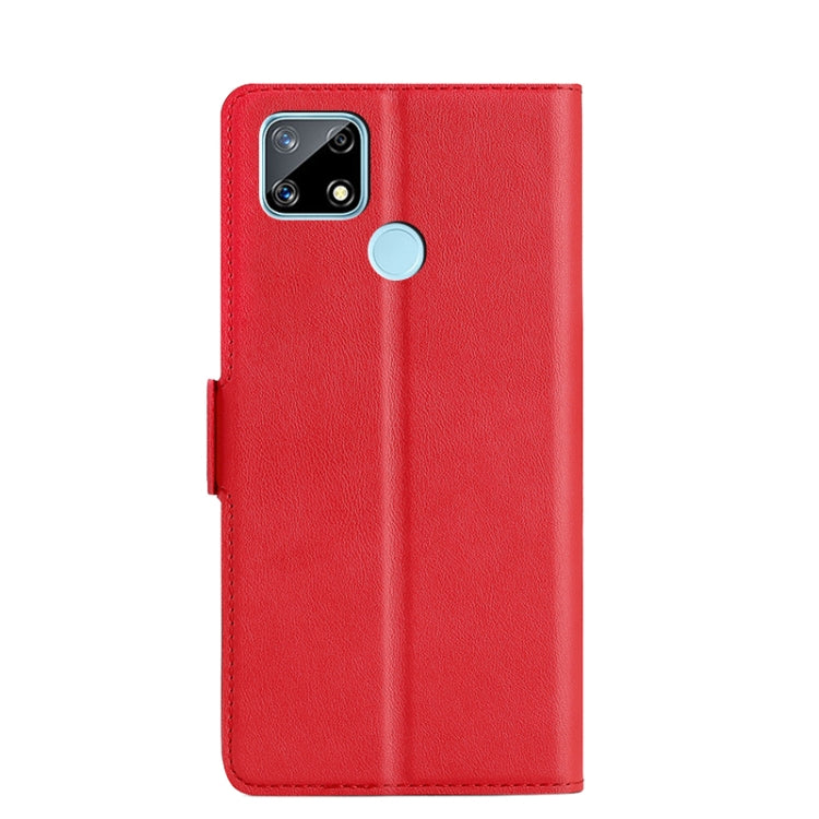 For OPPO Realme C12 / Narzo 20 Ultra-thin Voltage Side Buckle PU + TPU Leather Phone Case