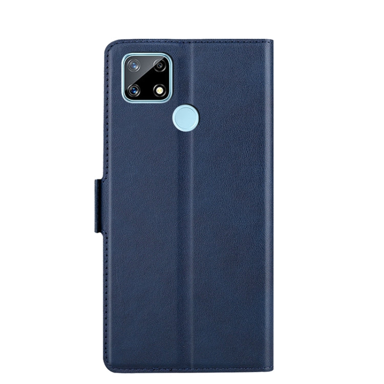 For OPPO Realme C12 / Narzo 20 Ultra-thin Voltage Side Buckle PU + TPU Leather Phone Case