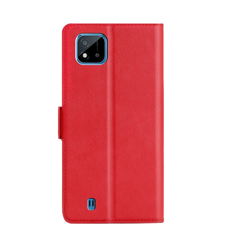 For OPPO Realme C20 Ultra-thin Voltage Side Buckle PU + TPU Leather Phone Case