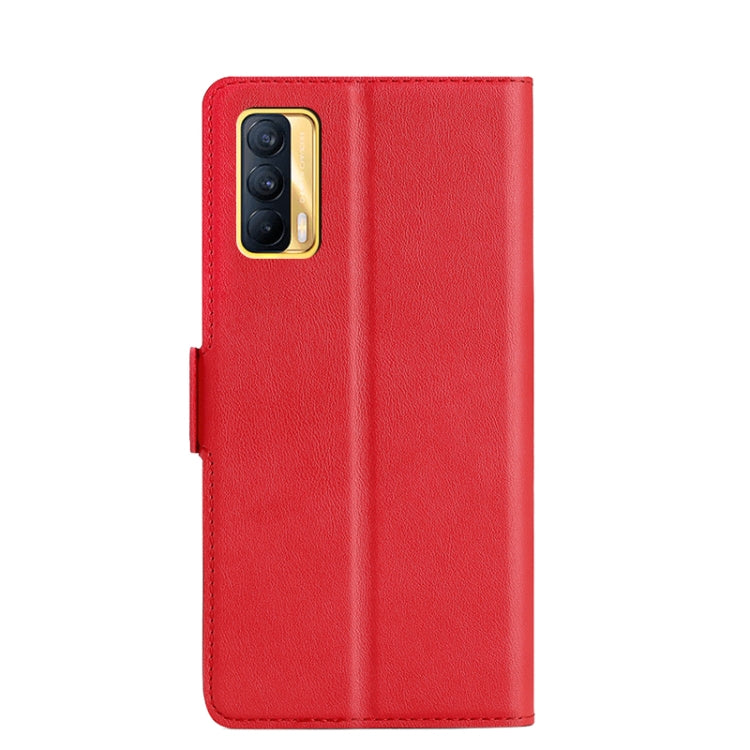 For OPPO Realme V15 5G Ultra-thin Voltage Side Buckle PU + TPU Leather Phone Case