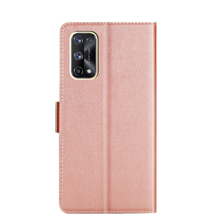 For OPPO Realme X7 Pro Ultra-thin Voltage Side Buckle PU + TPU Leather Phone Case