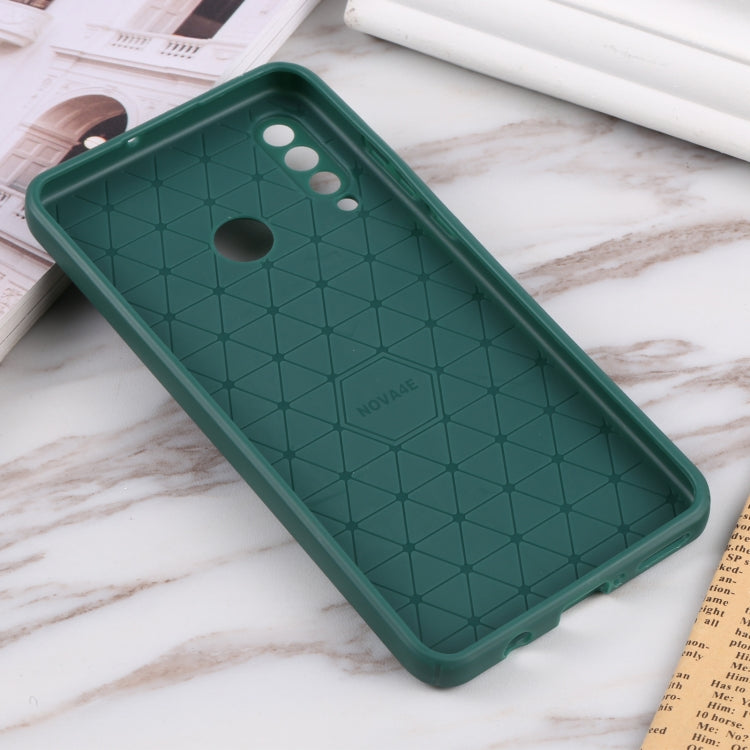 For Huawei P30 Lite Litchi Texture Sliding Camshield TPU Phone Case