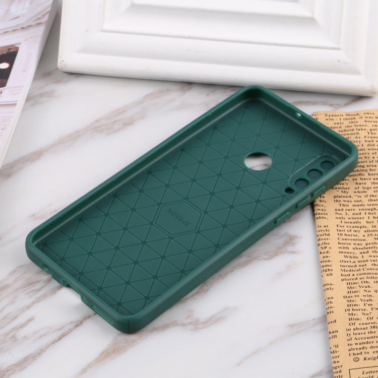 For Huawei P30 Lite Litchi Texture Sliding Camshield TPU Phone Case