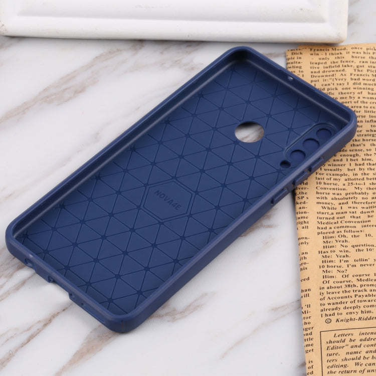For Huawei P30 Lite Litchi Texture Sliding Camshield TPU Phone Case