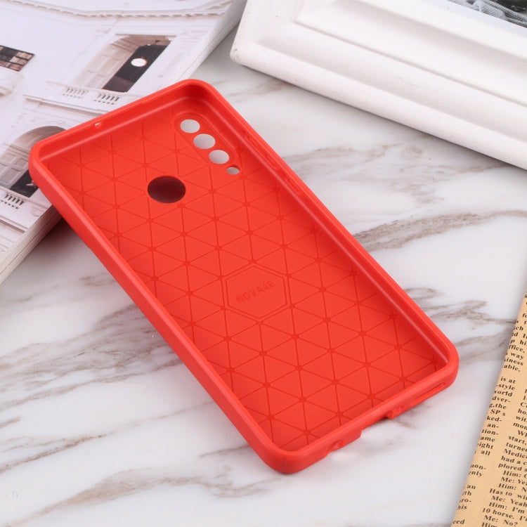For Huawei P30 Lite Litchi Texture Sliding Camshield TPU Phone Case