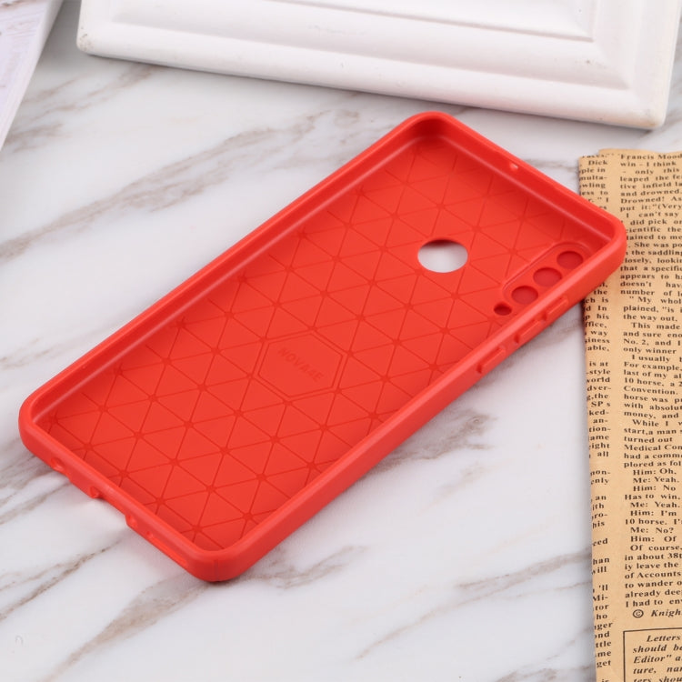 For Huawei P30 Lite Litchi Texture Sliding Camshield TPU Phone Case