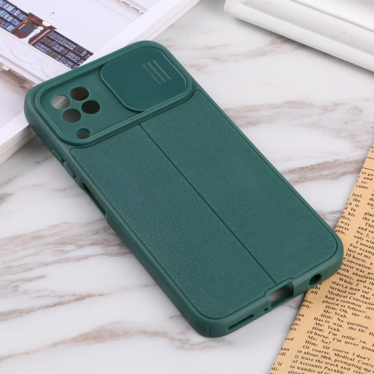 For Huawei P40 Lite / nova 7i Litchi Texture Sliding Camshield TPU Phone Case