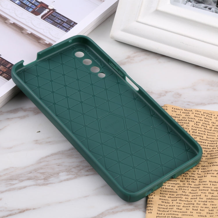 For Huawei Y9s Litchi Texture Sliding Camshield TPU Phone Case