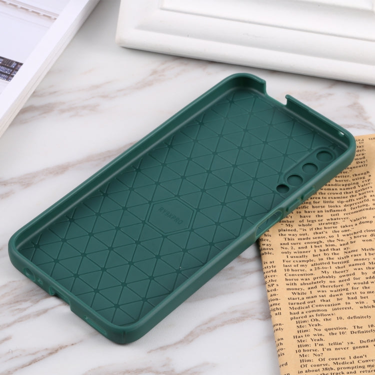 For Huawei Y9s Litchi Texture Sliding Camshield TPU Phone Case