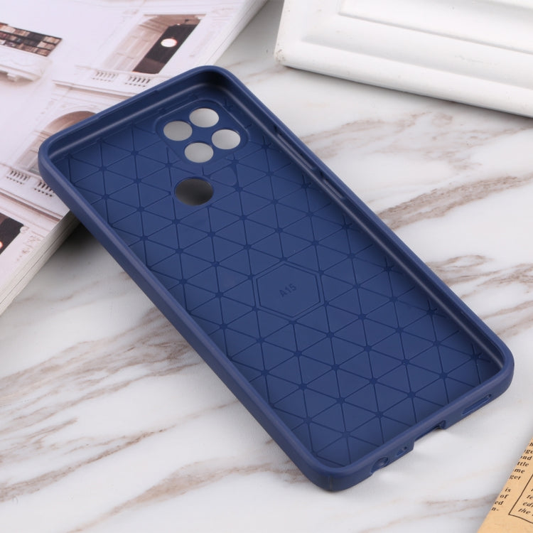 For OPPO A15 / A15s Litchi Texture Sliding Camshield TPU Phone Case