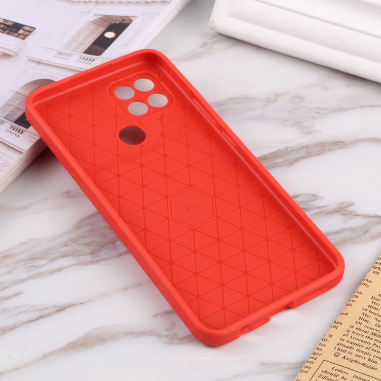 For OPPO A15 / A15s Litchi Texture Sliding Camshield TPU Phone Case