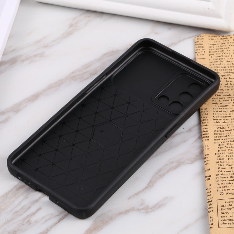 For OPPO A74 4G / F19 Litchi Texture Sliding Camshield TPU Phone Case