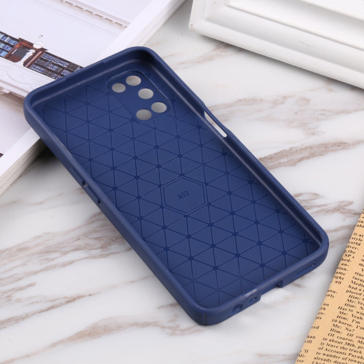 For Samsung Galaxy A52 5G / 4G Litchi Texture Sliding Camshield TPU Phone Case