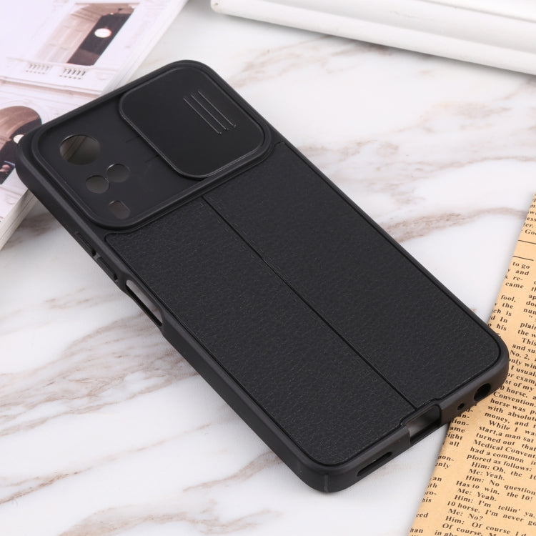 For vivo Y31 2021 / Y20i / Y20s / Y11s / Y12s Litchi Texture Sliding Camshield TPU Phone Case