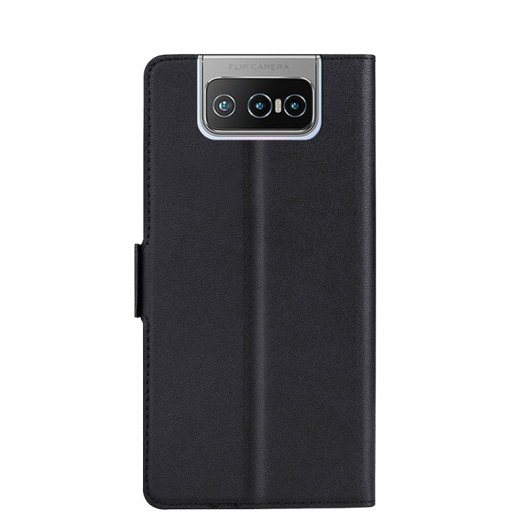 For Asus Zenfone 7 ZS670KS / 7 Pro ZS671KS Ultra-thin Voltage Side Buckle PU + TPU Leather Phone Case