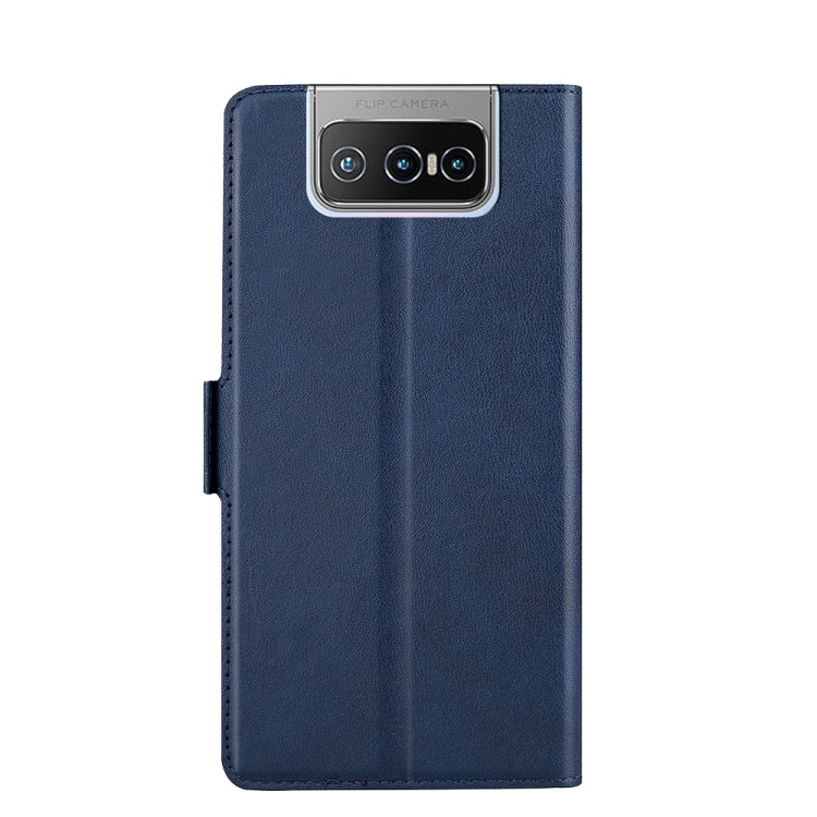 For Asus Zenfone 7 ZS670KS / 7 Pro ZS671KS Ultra-thin Voltage Side Buckle PU + TPU Leather Phone Case