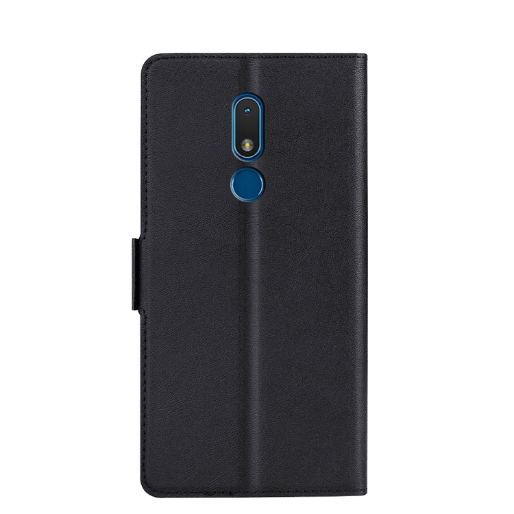 For Nokia C3 Ultra-thin Voltage Side Buckle PU + TPU Leather Phone Case