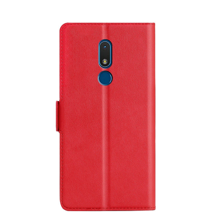 For Nokia C3 Ultra-thin Voltage Side Buckle PU + TPU Leather Phone Case